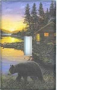  Bear By Cabin Switchplate / Light Switch Cover