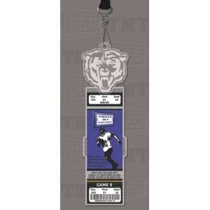  Chicago Bears Engraved Ticket Holder