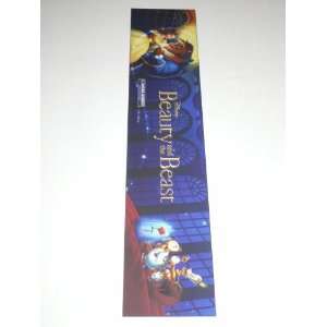 BEAUTY AND THE BEAST (minor imperfections)   2 1/2 x 12 INCH S/S MOVIE 
