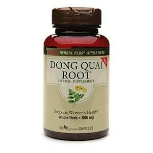  GNC Herbal Plus Dong Quai Root 550mg, Veggie Caps, 100 ea 