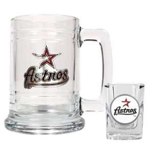  Houston Astros Beer Mug & Shot Glass Set Sports 