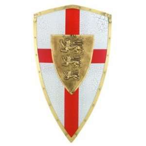   Medieval Shield Richard The Lionheart Paint Dec