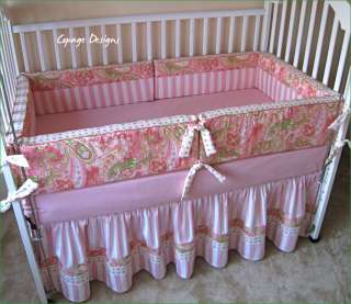 SOHO Pink Camo Baby Crib Nursery Bedding Set 13 pcs ...