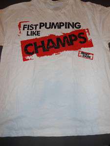 JERSEY SHORE Fist Pump Champs T Shirt **NEW  