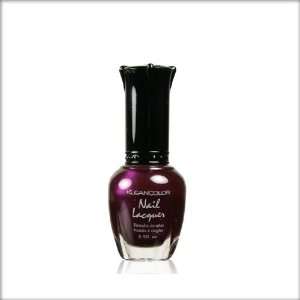  KleanColor Nail Polish Lacquer Wicked Plum Top Coat Clean 