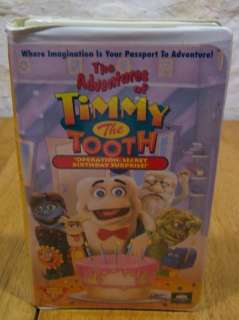 TIMMY THE TOOTH Secret Birthday Surprise VHS VIDEO 096898191333  