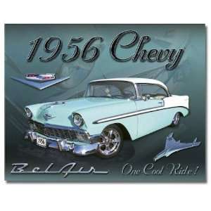  1956 Chevrolet Chevy Bel Air One Cool Ride Retro Vintage 