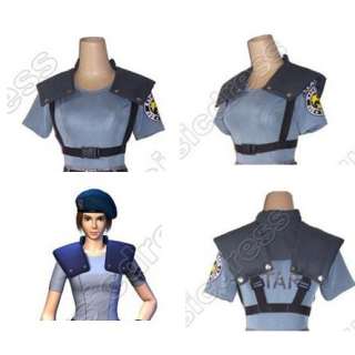 Resident Evil Jill Valentine cosplay costume shirt+pad  