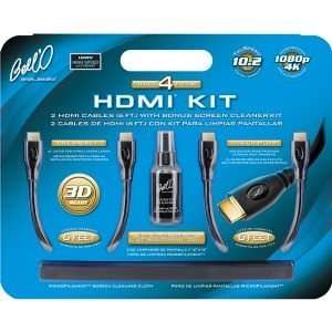  Bello HDMI Kit with 2 High Speed HDMI Cables and Screen 