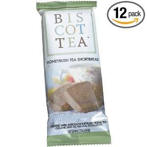 Biscottea African Honeybush Tea Infused Shortbread Cookies, 2 Count 