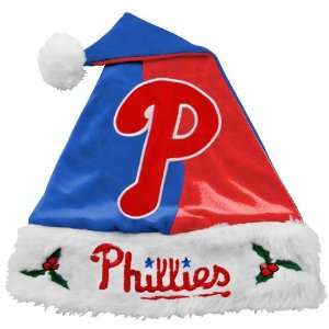 Philadelphia Phillies Mistletoe Santa Hat: Sports 
