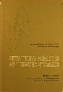 Sensitivity Analysis Of Dynamic Systems   Tomovic Rajko  