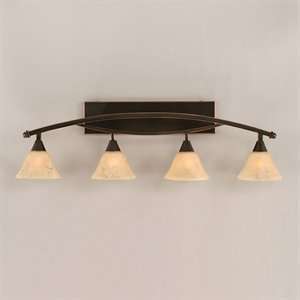  Toltec Lighting 174 BN 508 4 Light Bathroom Light