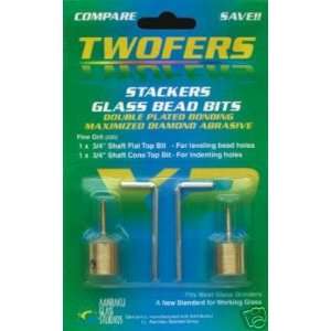   Stacker Glass Bead Bit 2 pk  Stained Glass Supplies: Kitchen & Dining