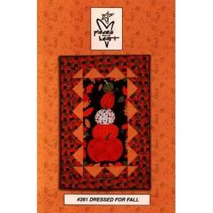  Dressed For Fall Quilt Pattern By The Each Arts, Crafts 