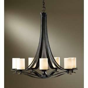   Bronze Berceau 7 Light Up Light Chandelier from the Berceau Collection