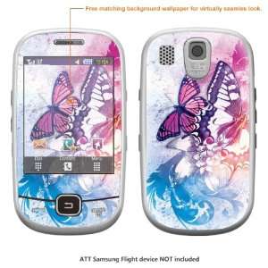  Protective Decal Skin Sticker for ATT Samsung Flight case 