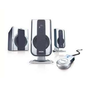    Philips SPA7300 2.1 27W RMS Multimedia Speaker System Electronics