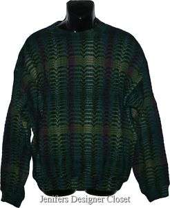 NWT JHANE BARNES wool mens designer pullover sweater XL  