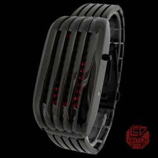 LED Watch   GENUINE BARCODE BKML Red  