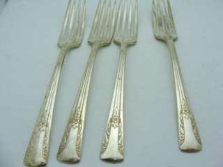 International Camelia Silverplate forks  