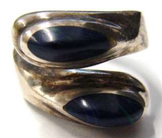 Lapis and Sterling Ring  