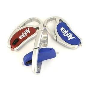   : PE0002    Carabiner LED flashlight with ball pen: Home Improvement