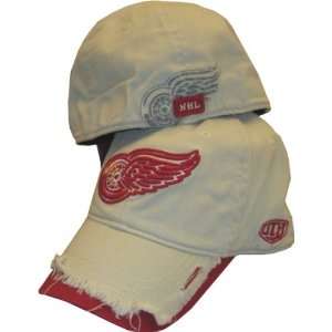   Wings Destroyer Flex Fit Cap by Old Time Hockey
