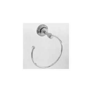   Solid Brass Towel Ring from the Miro and Bevelle Collections 29 10