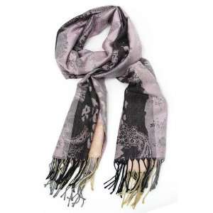  Pashmina Scarf With Florals and Animal Print Everything 