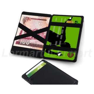 magic wallet credit business card ticket cash holder