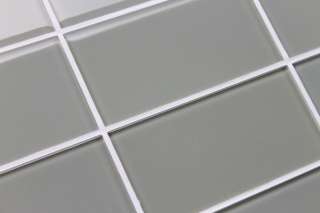   x6 Glass Subway Tile Kitchen Backsplash Bathroom Shower Wall  