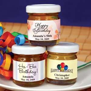  Personalized Birthday Party Honey Jars Health & Personal 