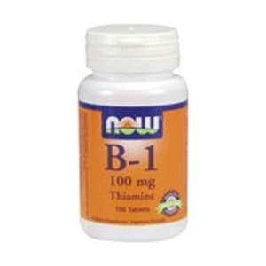  Vitamin B 1 Thiamine 100 Tabs 100 Mg   NOW Foods: Health 