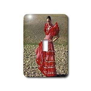   the typical Sevillanas dress   Light Switch Covers   single toggle
