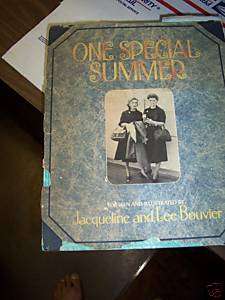 Jacqueline Bouvier Kennedy Onassis ONE SPECIAL SUMMER  