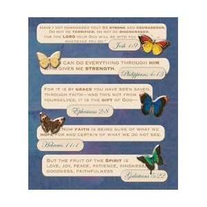   Company Sticker Medley Bible Quotes; 6 Items/Order