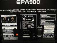 Behringer EUROPORT EPA900 Ultra Compact 900 Watt 8 Channel Portable PA 