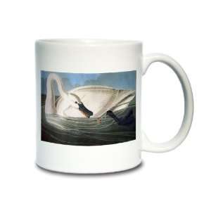   Trumpeter Swan, Audubon Birds of America, Coffee Mug 