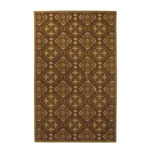   Sorrento Rug Brown Runner 26 x 8  Ballard Designs