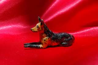 herding dog belgian malinois metal dog from the past with made in 