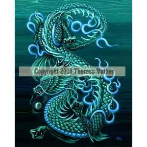    Eastern Sea Dragon ~ Theresa Mather ~ Ceramic 