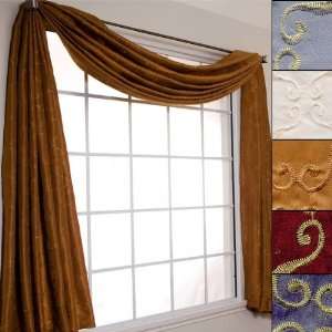  Avani 216 Scarf Window Valance: Home & Kitchen