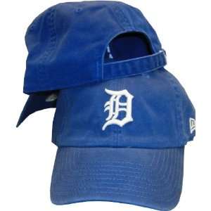  Detroit Tigers Royal Blue Adjustable Cap: Sports 