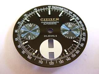 Brand new Citizen 8110 chronograph dial black/blue  