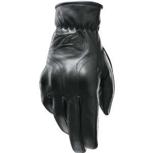   Womens Textile Touring Motorcycle Gloves   Black / Medium: Automotive