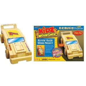  Kidz Workshop Revvin Race Car Wood Project: Toys & Games