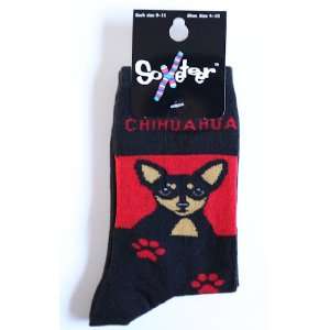  Chihuahua Novelty Dog Breed Adult Socks 
