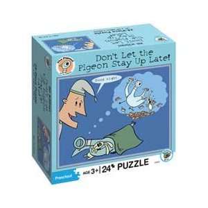    Dont Let the Pigeon Stay Up Late Puzzle 24 pc Toys & Games