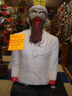 NEW LIFE SIZE ZOMBIE BIN LADEN BLEEDING TACTICAL TARGET  